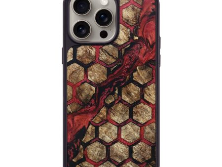 iPhone 15 Pro Max Wood+Resin Phone Case - Fern (Pattern, 660952) Online