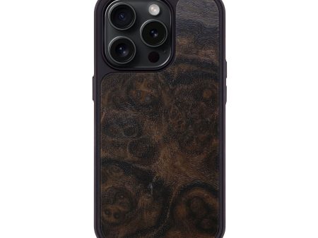 iPhone 15 Pro Burl Wood Phone Case - Lia (Wood Burl, 662835) Supply