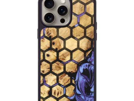 iPhone 15 Pro Max Wood+Resin Phone Case - Odin (Pattern, 661278) For Discount