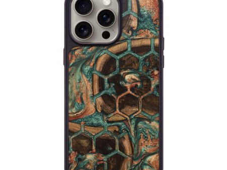 iPhone 15 Pro Max Wood+Resin Phone Case - Franklin (Pattern, 661413) Online now