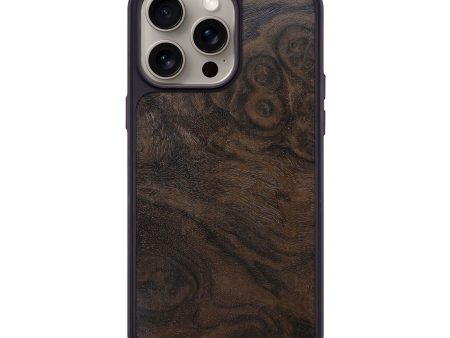 iPhone 15 Pro Max Burl Wood Phone Case - Dora (Wood Burl, 662828) For Sale