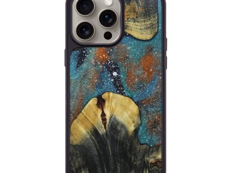 iPhone 15 Pro Max Wood+Resin Phone Case - Ron (Cosmos, 661250) Online Sale