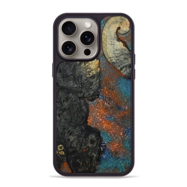 iPhone 15 Pro Max Wood+Resin Phone Case - Jamie (Cosmos, 661229) on Sale