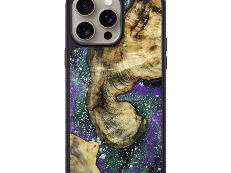 iPhone 15 Pro Max Wood+Resin Phone Case - Sophie (Cosmos, 661226) Online Sale