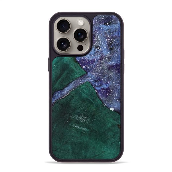 iPhone 15 Pro Max Wood+Resin Phone Case - Lauren (Cosmos, 661212) Hot on Sale