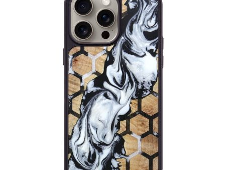 iPhone 15 Pro Max Wood+Resin Phone Case - Carissa (Pattern, 662903) Online