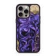 iPhone 15 Pro Max Wood+Resin Phone Case - Emilio (Mosaic, 662978) Online Hot Sale