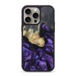 iPhone 15 Pro Max Wood+Resin Phone Case - Corey (Purple, 663015) Discount