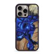 iPhone 15 Pro Max Wood+Resin Phone Case - Baylee (Mosaic, 661391) Fashion