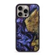 iPhone 15 Pro Max Wood+Resin Phone Case - Roman (Purple, 662868) Online Hot Sale