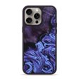 iPhone 15 Pro Max Wood+Resin Phone Case - Ari (Purple, 661321) on Sale