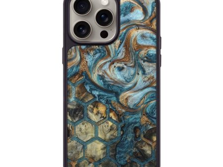 iPhone 15 Pro Max Wood+Resin Phone Case - Luke (Pattern, 661315) Fashion