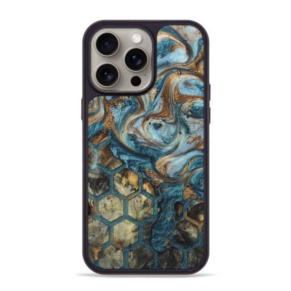 iPhone 15 Pro Max Wood+Resin Phone Case - Luke (Pattern, 661315) Fashion