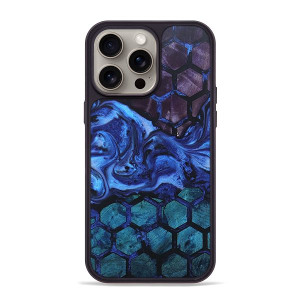 iPhone 15 Pro Max Wood+Resin Phone Case - Orion (Pattern, 662965) For Sale