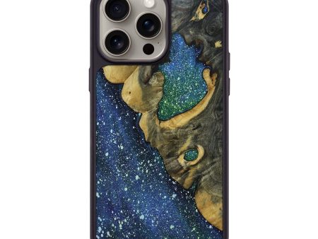 iPhone 15 Pro Max Wood+Resin Phone Case - Andrea (Cosmos, 661518) Cheap