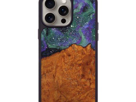 iPhone 15 Pro Max Wood+Resin Phone Case - Hayes (Cosmos, 661228) Online Sale