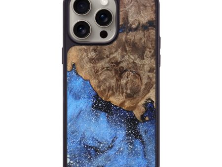 iPhone 15 Pro Max Wood+Resin Phone Case - Willow (Cosmos, 663078) Online now